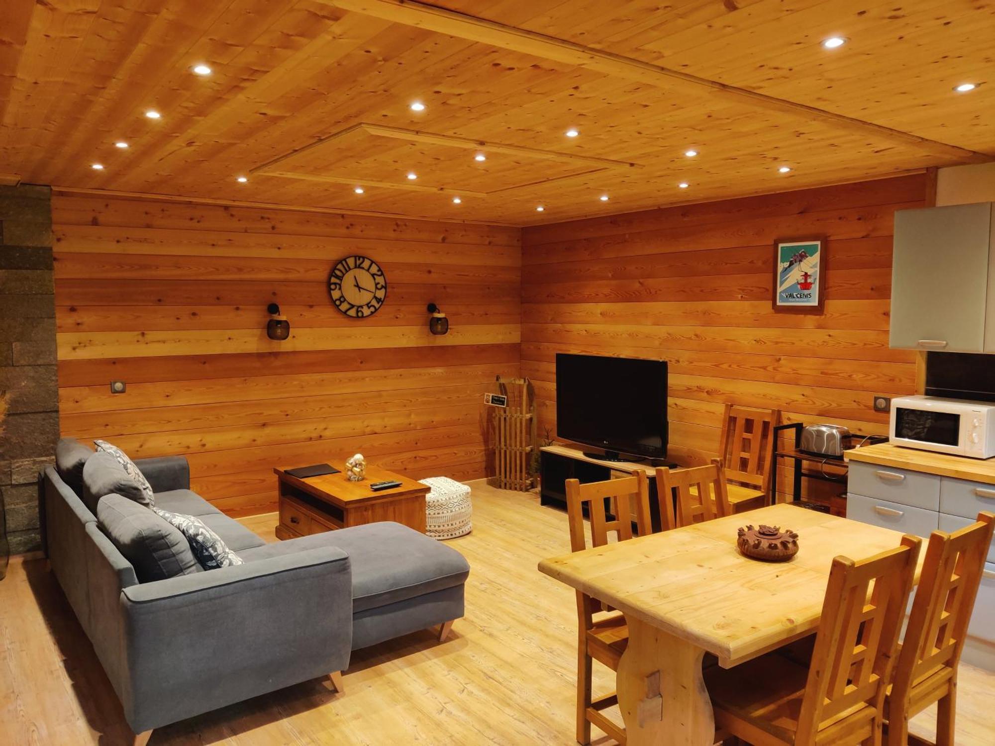 L'Appartement Montagnard D'Estelle 4-6 Personnes Lanslebourg-Mont-Cenis Ngoại thất bức ảnh